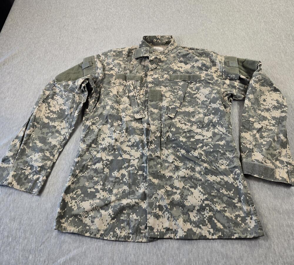 US Army ACU Jacket Mens Medium Long Combat Uniform Military Digi Camo 8415015198
